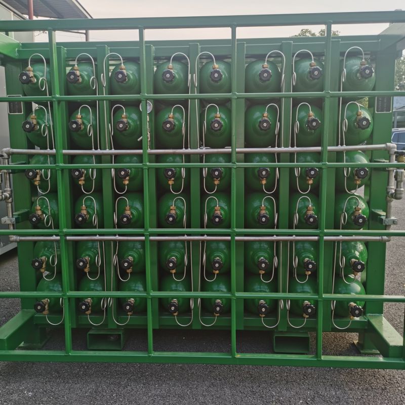 Quads de bouteilles de gaz